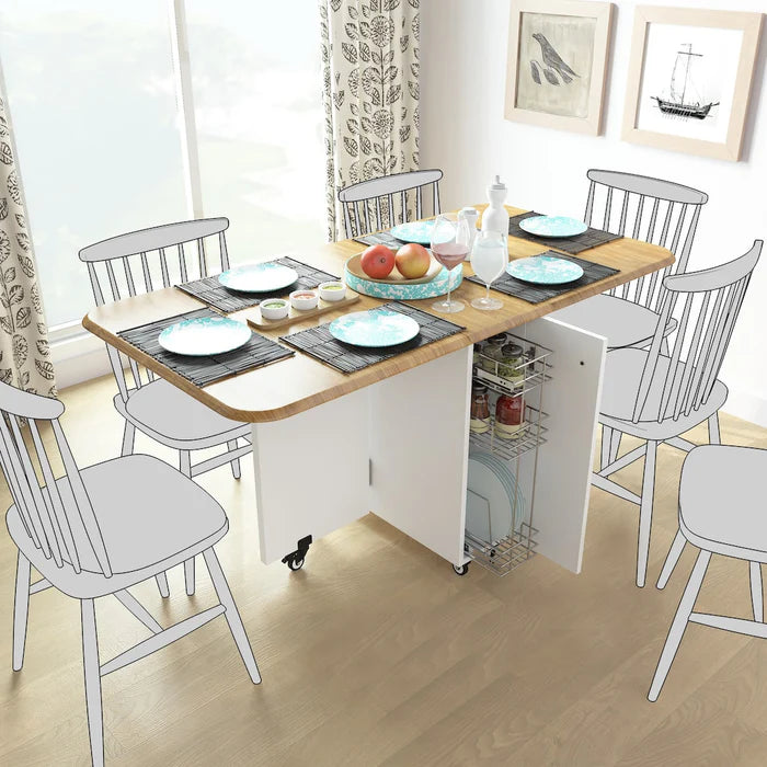 FlexiFold 6-Seater Dining Table without chair