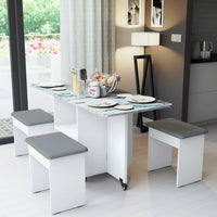 NestFold 4-Seater Compact Dining
