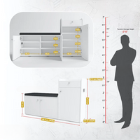 ComfyStore 20-Pair Shoe Cabinet