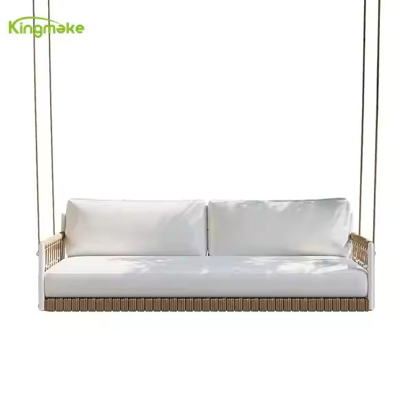 Kingmake Double Love Seater Garden Hanging Swing Chair