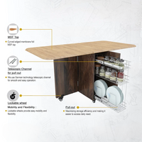 FlexiFold 6-Seater Dining Table without chair