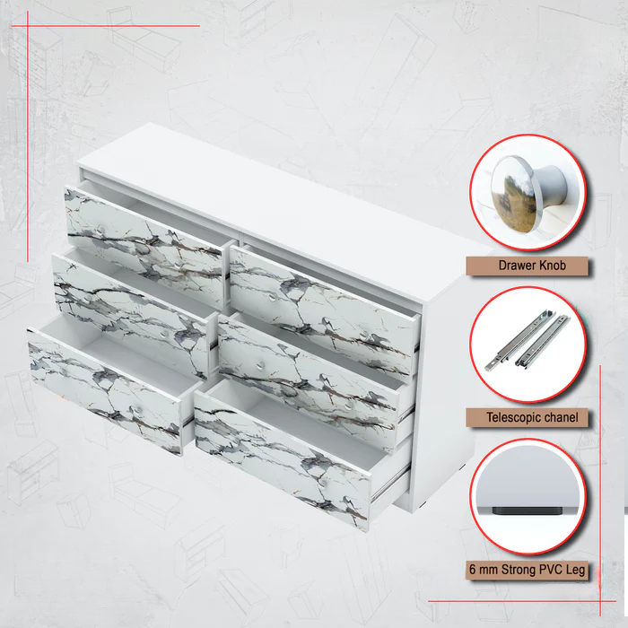 Marbella Luxe Chest of Drawers