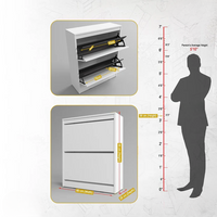 SwiftStack 12-Pair Tilt-Out Shoe Rack