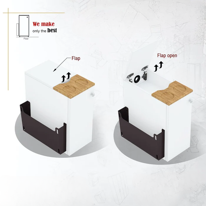 LuxeMate Sofa Side & End Table