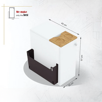 LuxeMate Sofa Side & End Table