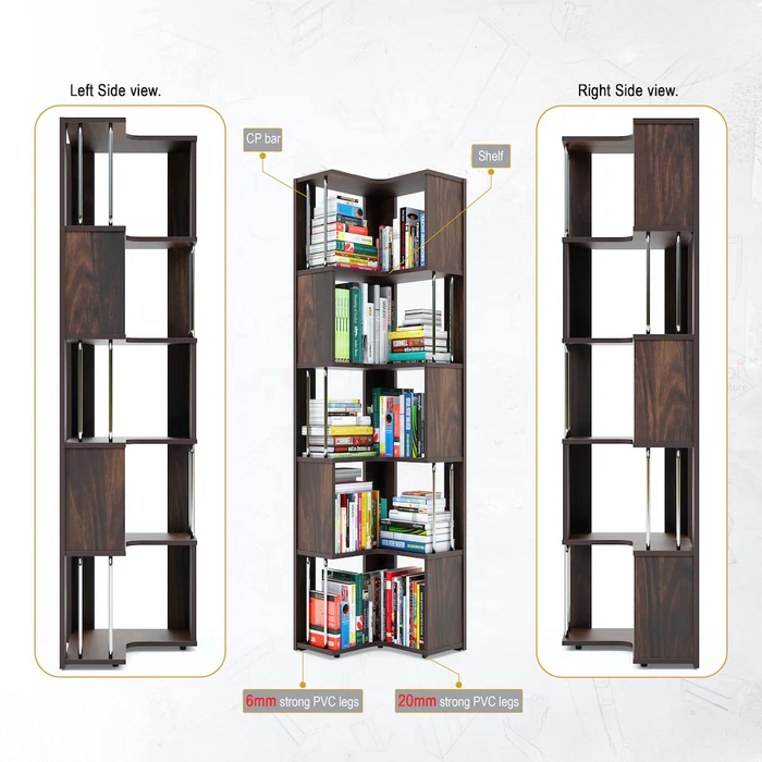 EdgeMax Corner Bookshelf