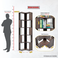 EdgeMax Corner Bookshelf