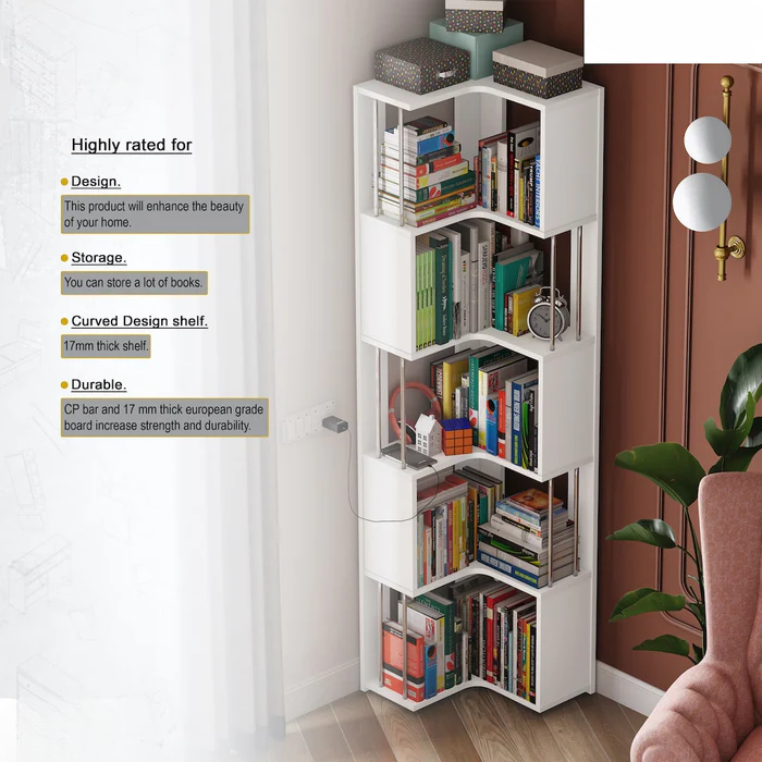 EdgeMax Corner Bookshelf