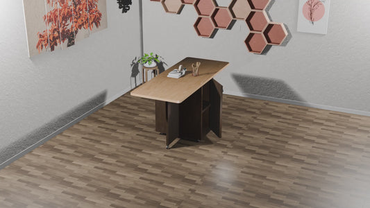 FlexiFold 6-Seater Dining Table without chair