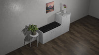 ComfyStore 20-Pair Shoe Cabinet