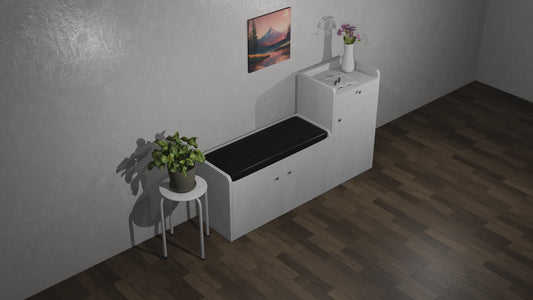 ComfyStore 20-Pair Shoe Cabinet