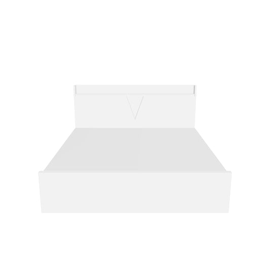 King Size Engineered Wood Bed with Box Storage