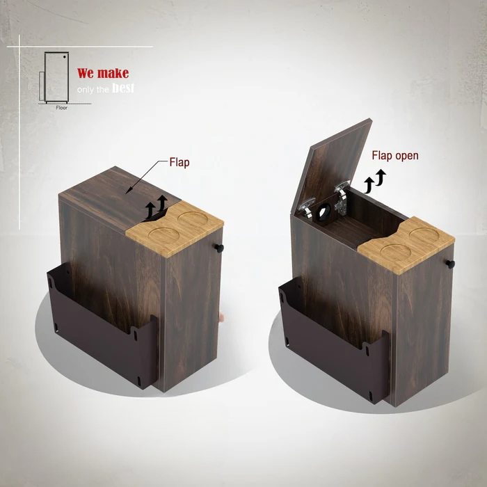 LuxeMate Sofa Side & End Table